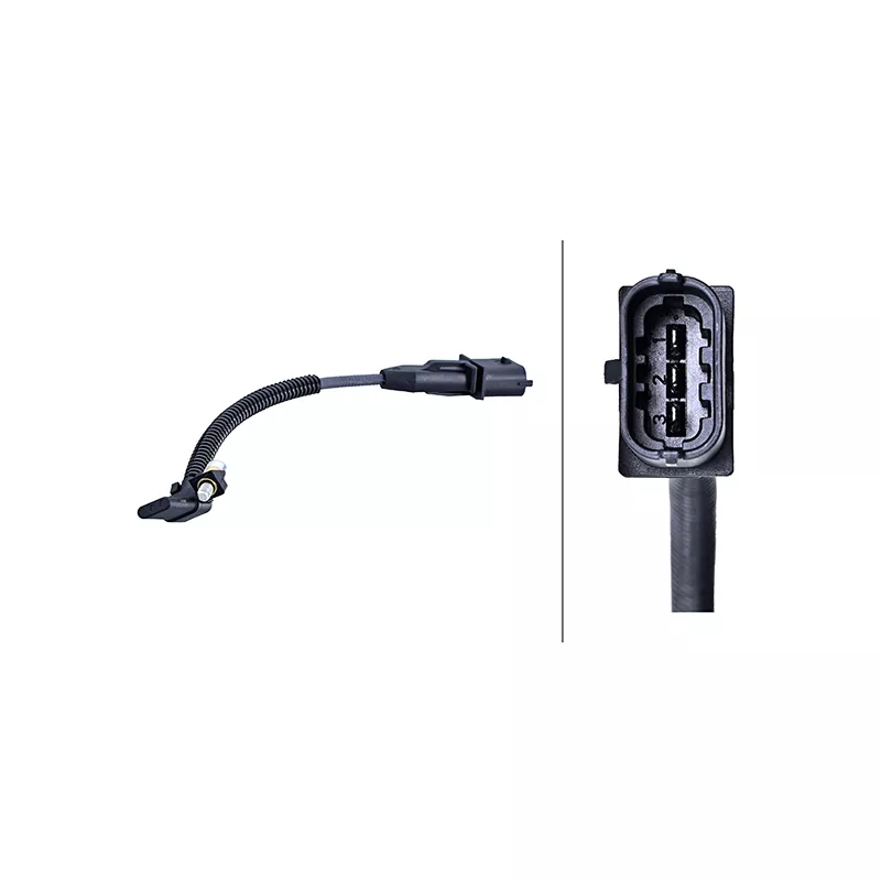 Capteur d'angle, vilebrequin HELLA 6PU 009 168-661