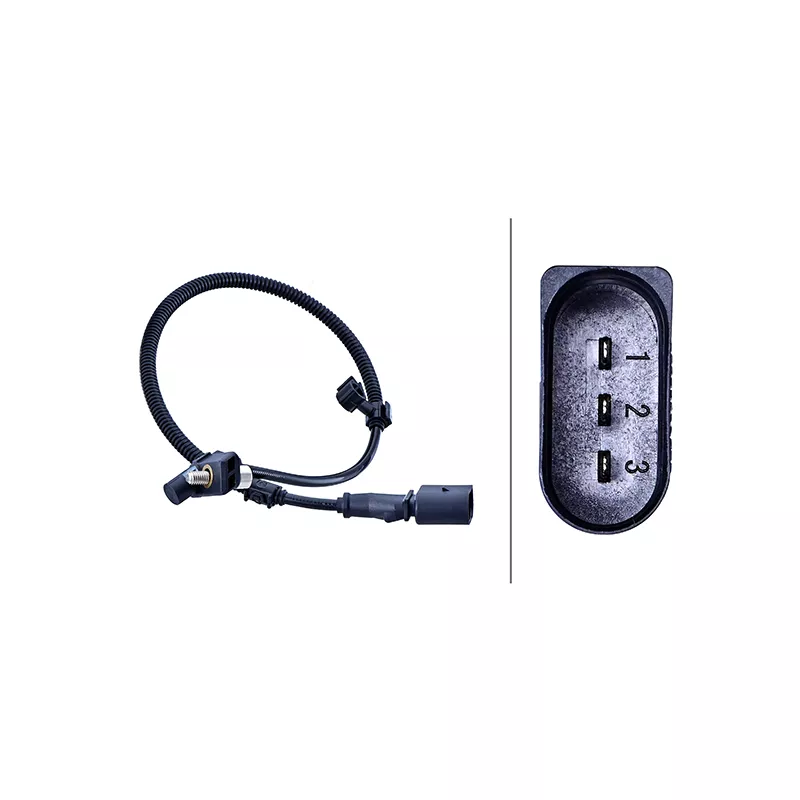 Capteur d'angle, vilebrequin HELLA 6PU 009 168-691
