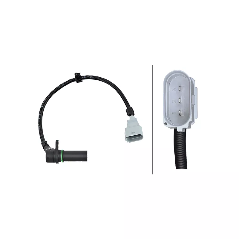 Capteur d'angle, vilebrequin HELLA 6PU 009 168-711
