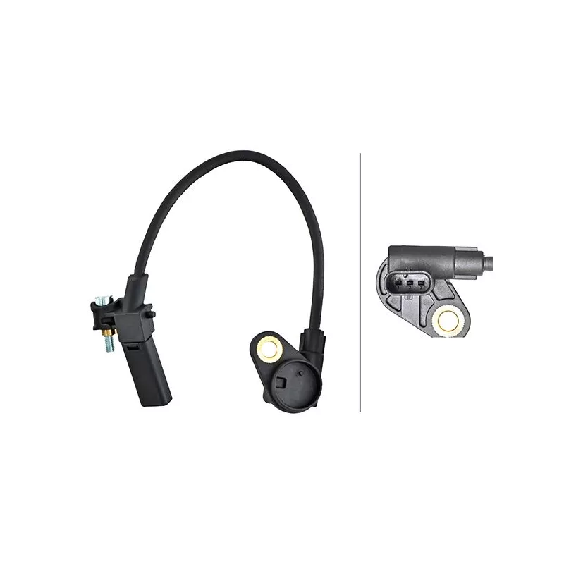 Capteur d'angle, vilebrequin HELLA 6PU 009 168-851