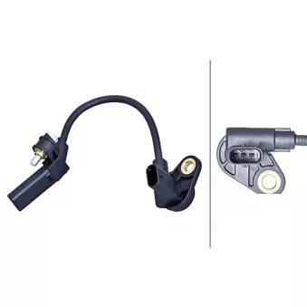 Capteur d'angle, vilebrequin HELLA 6PU 009 168-861