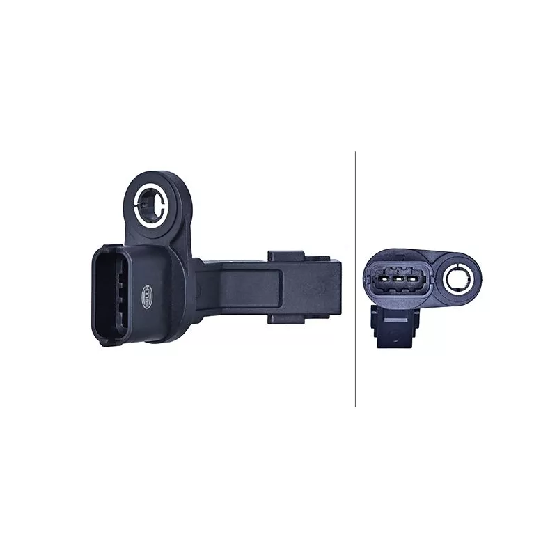 Capteur d'angle, vilebrequin HELLA 6PU 009 168-881