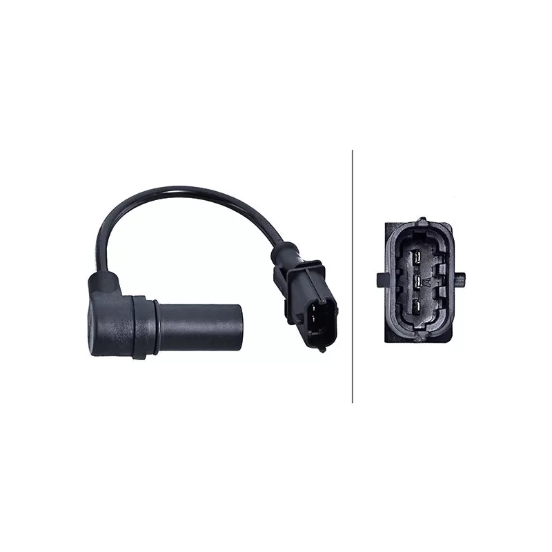 Capteur d'angle, vilebrequin HELLA 6PU 009 168-921
