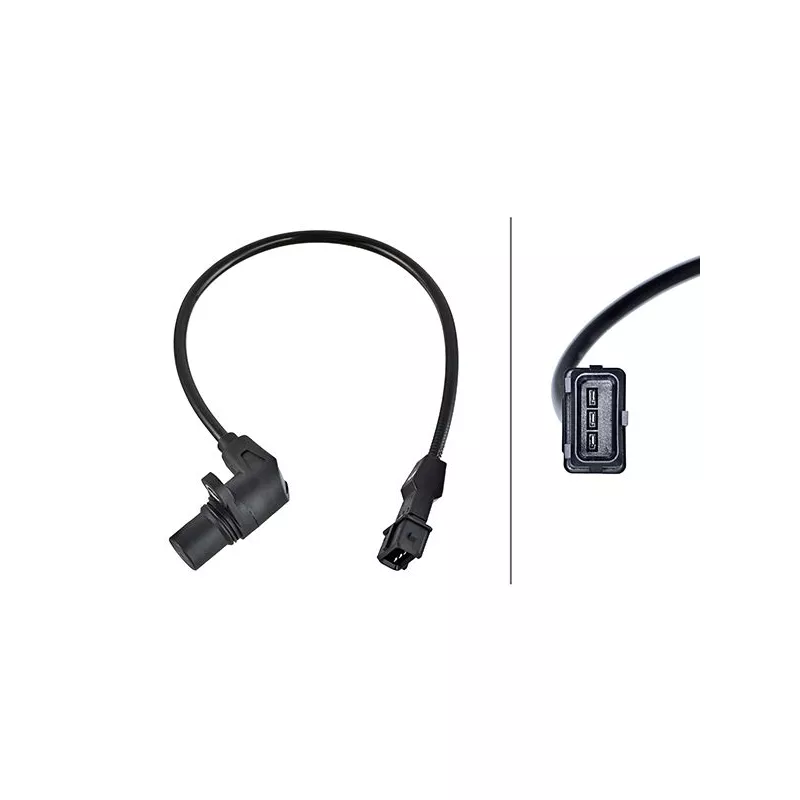 Capteur d'angle, vilebrequin HELLA 6PU 009 168-981