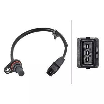 Capteur d'angle, vilebrequin HELLA 6PU 009 168-991