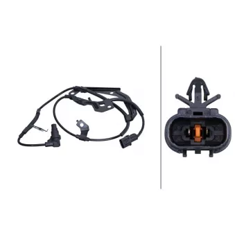 Capteur, vitesse de roue HELLA 6PU 230 048-891