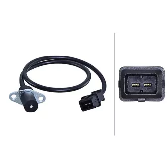 Capteur d'angle, vilebrequin HELLA 6PU 358 191-081