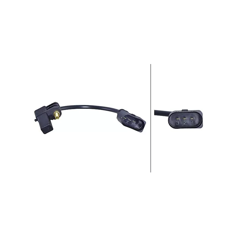 Capteur d'angle, vilebrequin HELLA 6PU 358 191-091