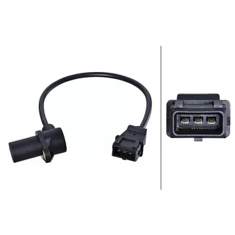 Capteur d'angle, vilebrequin HELLA 6PU 358 191-181