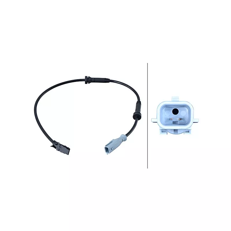 Capteur, vitesse de roue HELLA 6PU 358 216-031