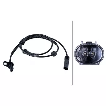 Capteur, vitesse de roue HELLA 6PU 358 216-051