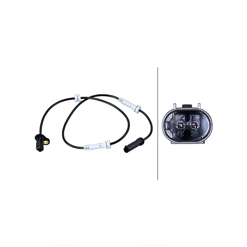 Capteur, vitesse de roue HELLA 6PU 358 216-091
