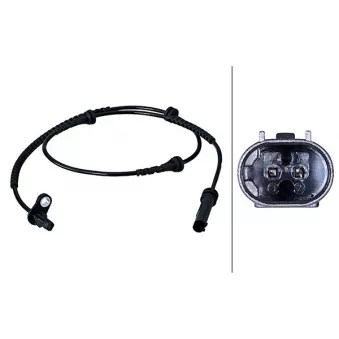 Capteur, vitesse de roue HELLA 6PU 358 216-101