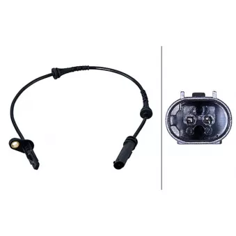 Capteur, vitesse de roue HELLA 6PU 358 216-111