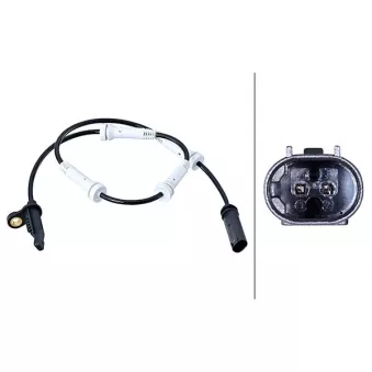 Capteur, vitesse de roue HELLA 6PU 358 216-161