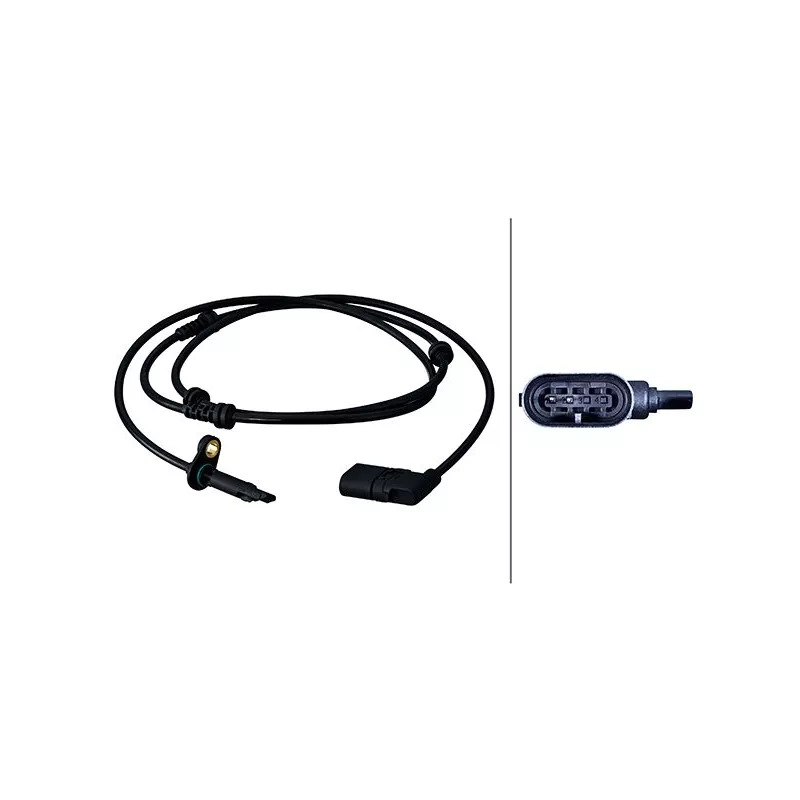 Capteur, vitesse de roue HELLA 6PU 358 216-191