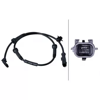 Capteur, vitesse de roue HELLA 6PU 358 216-261