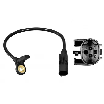 Capteur, vitesse de roue HELLA 6PU 358 217-021