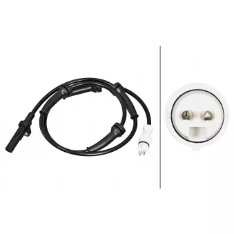 Capteur, vitesse de roue HELLA 6PU 358 217-031