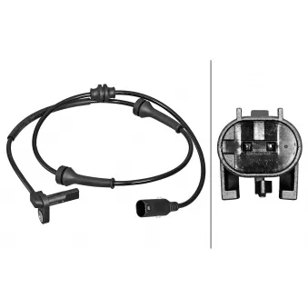 Capteur, vitesse de roue HELLA 6PU 358 217-131