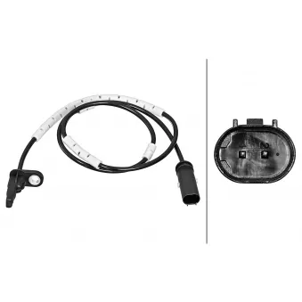 Capteur, vitesse de roue HELLA 6PU 358 217-171