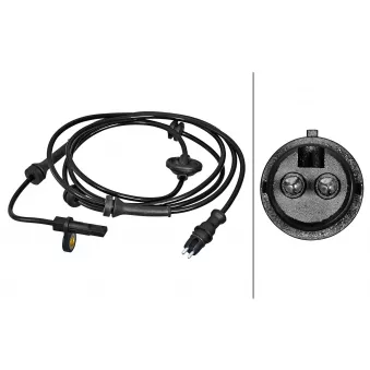 Capteur, vitesse de roue HELLA 6PU 358 217-301