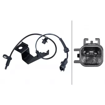Capteur, vitesse de roue HELLA 6PU 358 217-341