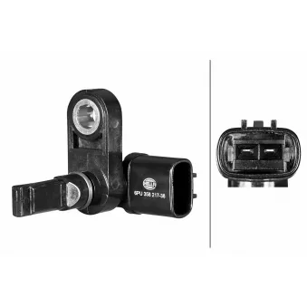 Capteur, vitesse de roue HELLA 6PU 358 217-381
