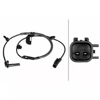 Capteur, vitesse de roue HELLA 6PU 358 217-601