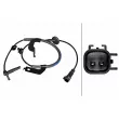 Capteur, vitesse de roue HELLA 6PU 358 217-611 - Visuel 1