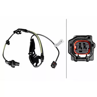 Capteur, vitesse de roue HELLA