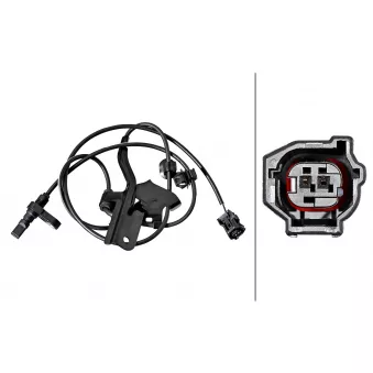 Capteur, vitesse de roue HELLA 6PU 358 217-651