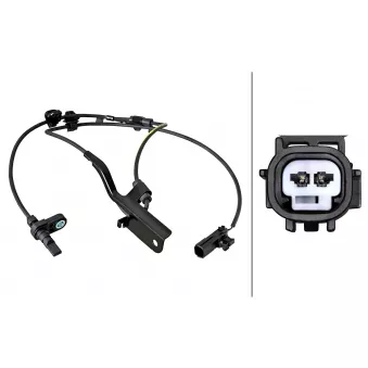 Capteur, vitesse de roue HELLA 6PU 358 217-781