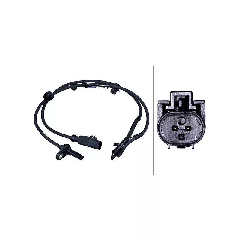 Capteur, vitesse de roue HELLA 6PU 358 218-021