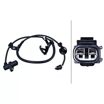Capteur, vitesse de roue HELLA 6PU 358 218-051