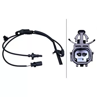 Capteur, vitesse de roue HELLA 6PU 358 218-071
