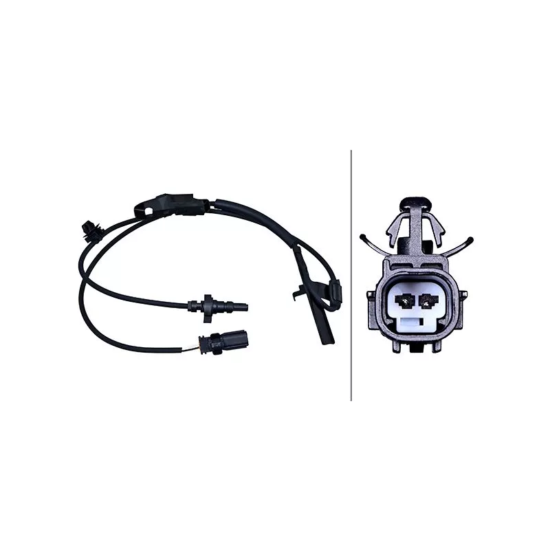 Capteur, vitesse de roue HELLA 6PU 358 218-071