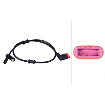 Capteur, vitesse de roue HELLA 6PU 358 218-091
