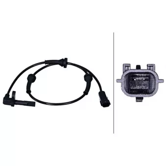 Capteur, vitesse de roue HELLA 6PU 358 218-101