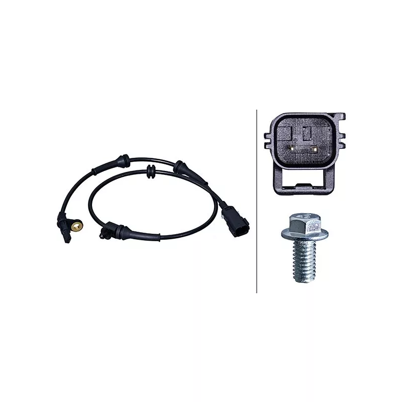 Capteur, vitesse de roue HELLA 6PU 358 218-241