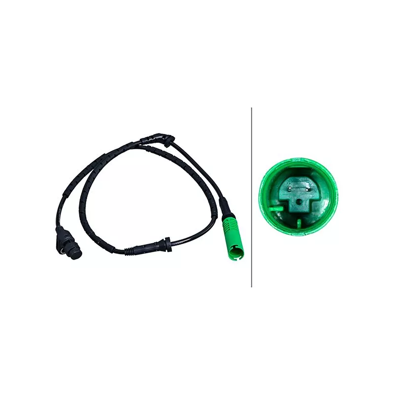 Capteur, vitesse de roue HELLA 6PU 358 218-261