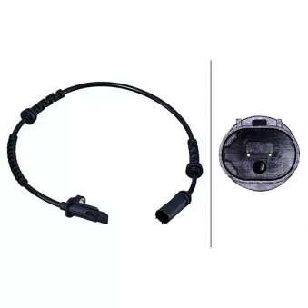 Capteur, vitesse de roue HELLA