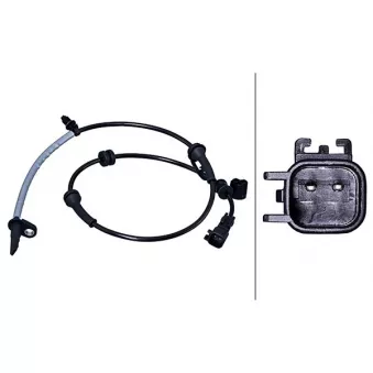 Capteur, vitesse de roue HELLA