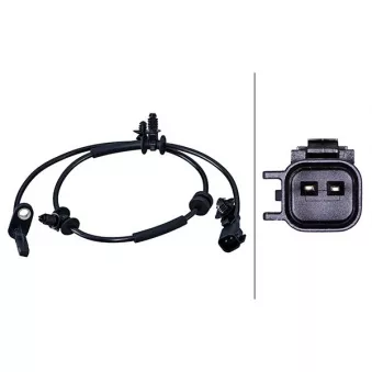 Capteur, vitesse de roue HELLA 6PU 358 218-381