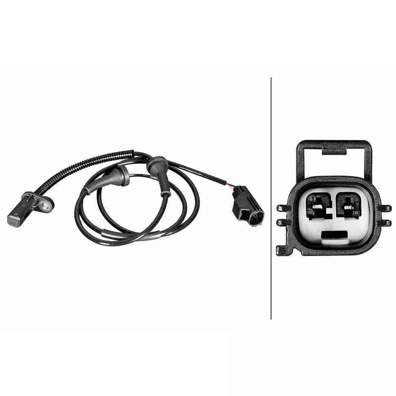 Capteur, vitesse de roue HELLA 6PU 358 218-421