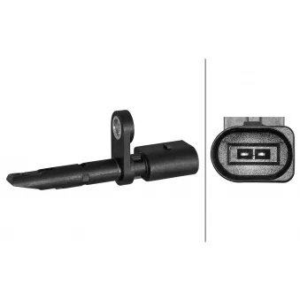 Capteur, vitesse de roue HELLA 6PU 358 218-471