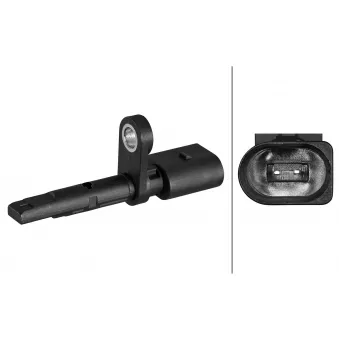 Capteur, vitesse de roue HELLA 6PU 358 218-481
