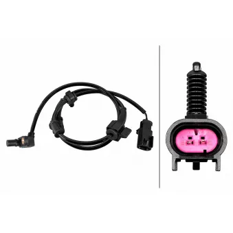 Capteur, vitesse de roue HELLA