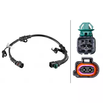 Capteur, vitesse de roue HELLA 6PU 358 218-781