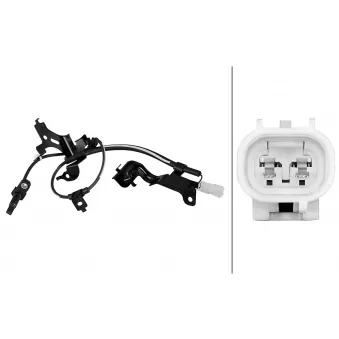 Capteur, vitesse de roue HELLA 6PU 358 218-811
